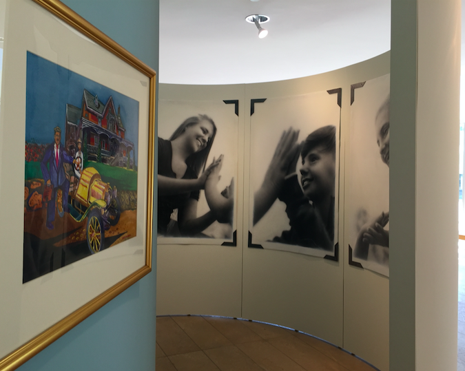 curved temporary walls